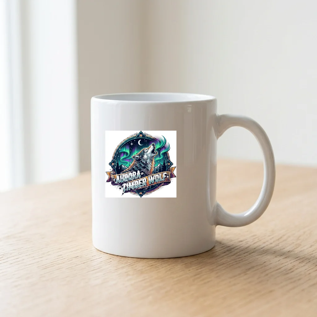Analog Synthesizer Sound Engine — Ceramic Coffee Mug 11oz (Glossy White)
