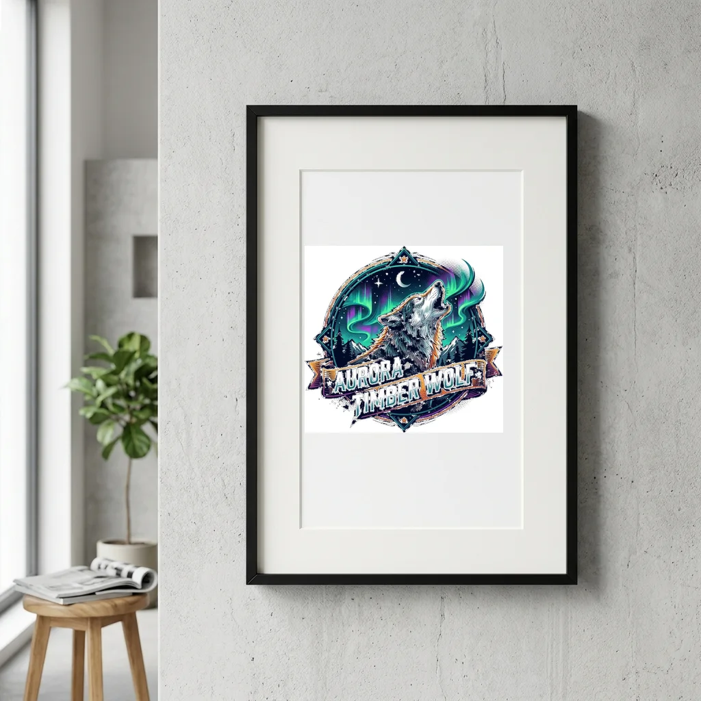 Analog Synthesizer Sound Engine — Gallery Framed Art Poster (Exhibition Frame)