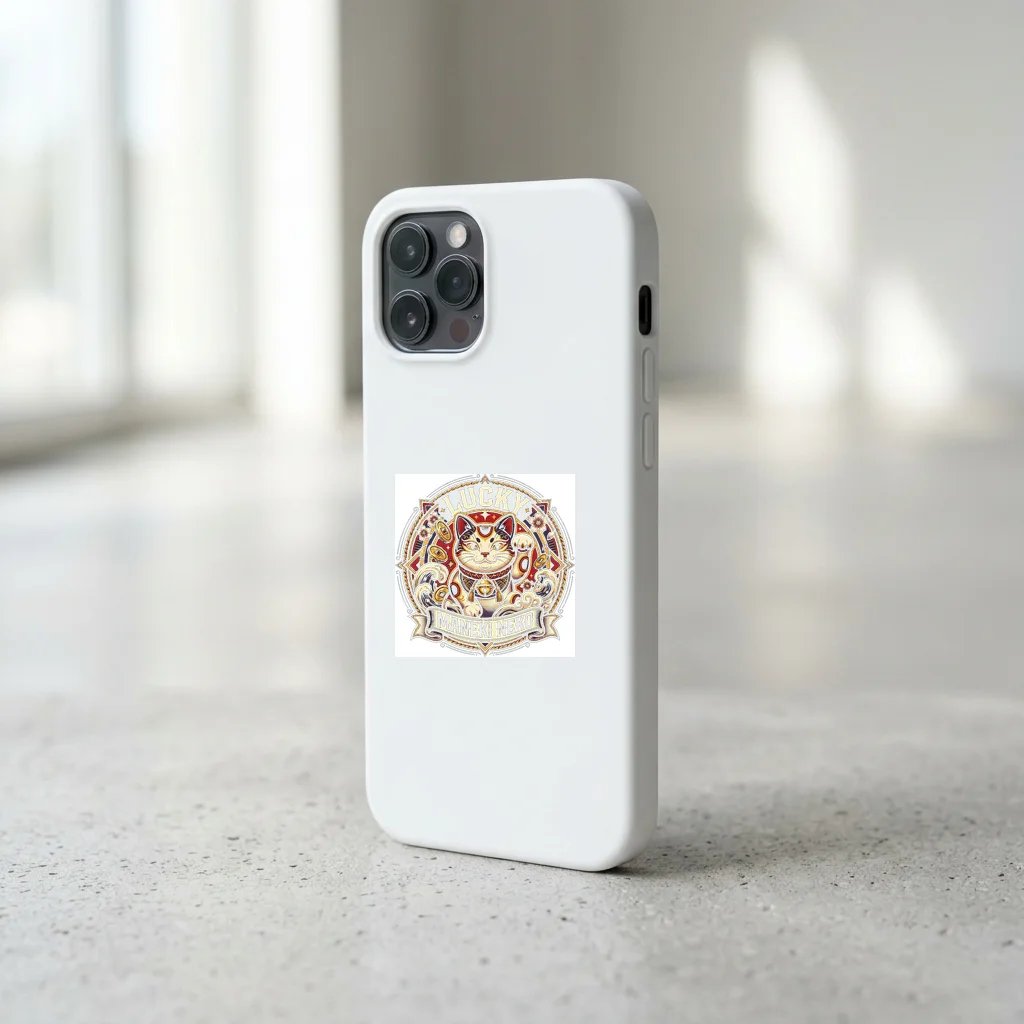 Synthwave Skyline Digital Sunset — Impact Snap Smartphone Case