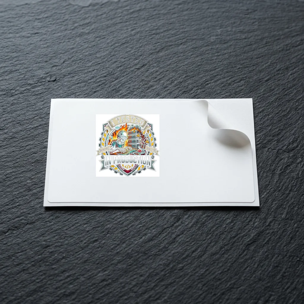 Neon Boulevard Midnight Cruise — Die-Cut Matte Vinyl Sticker (4-Inch)