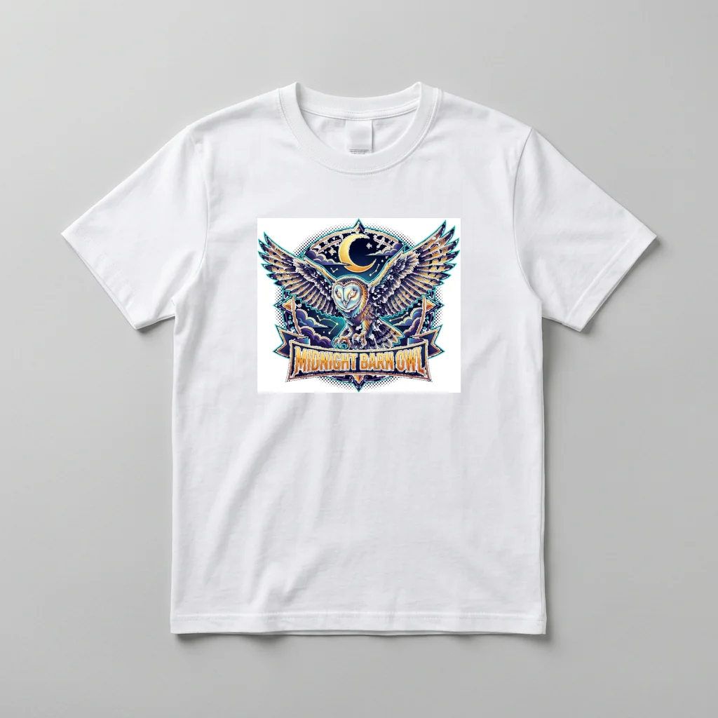 Wireframe Cyber City Matrix — Everyday Crewneck Tee (Pure White)