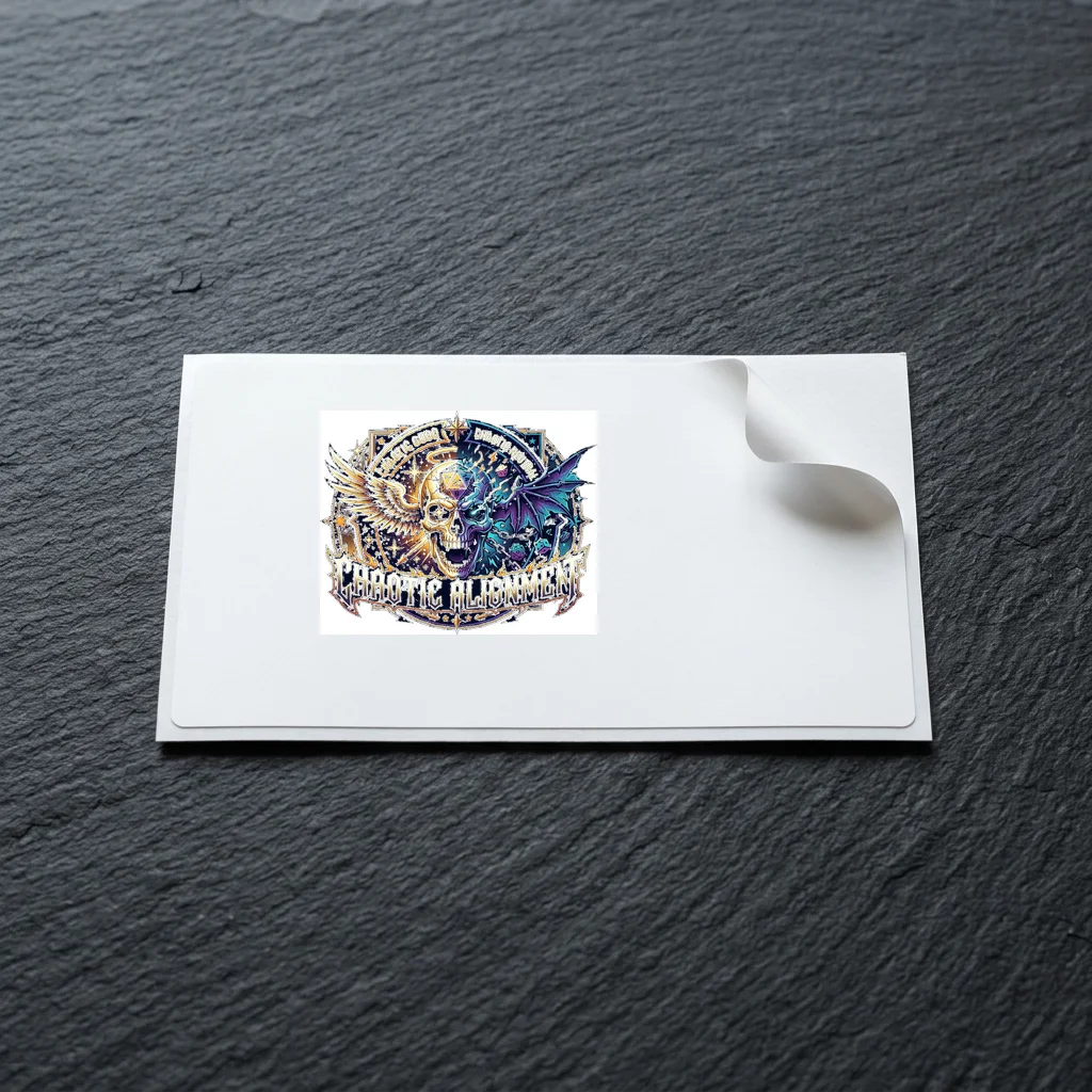Neon Laser Beam Grid Line — Die-Cut Matte Vinyl Sticker (4-Inch)