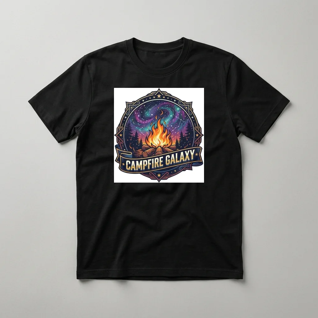 Retro Horizon Sunburst Gradient — Classic Streetwear T-Shirt (Jet Black)
