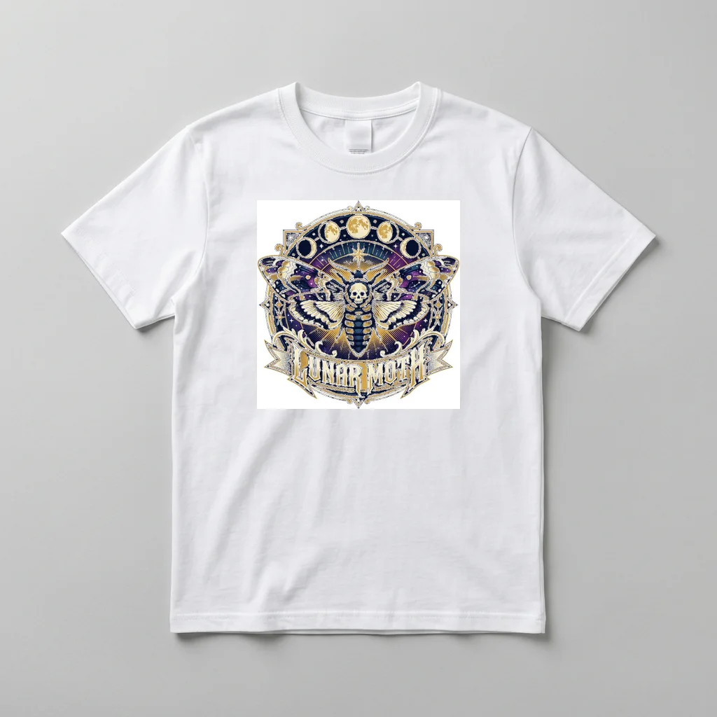 Retro Future Skyline Monorail — Everyday Crewneck Tee (Pure White)
