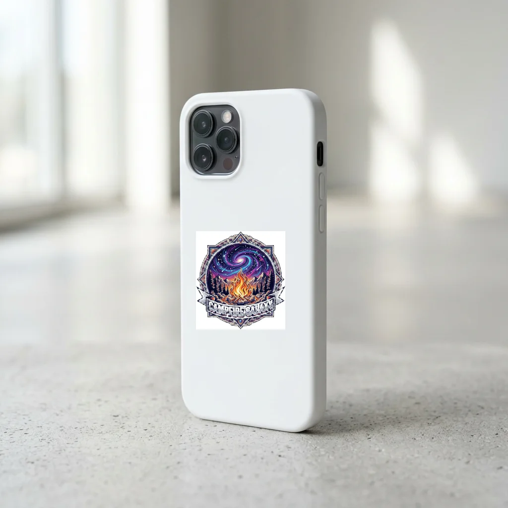 Magenta Neon City Shadows — Impact Snap Smartphone Case