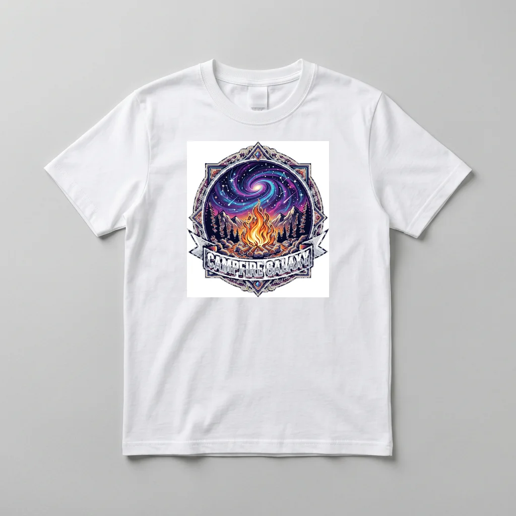 Magenta Neon City Shadows — Everyday Crewneck Tee (Pure White)