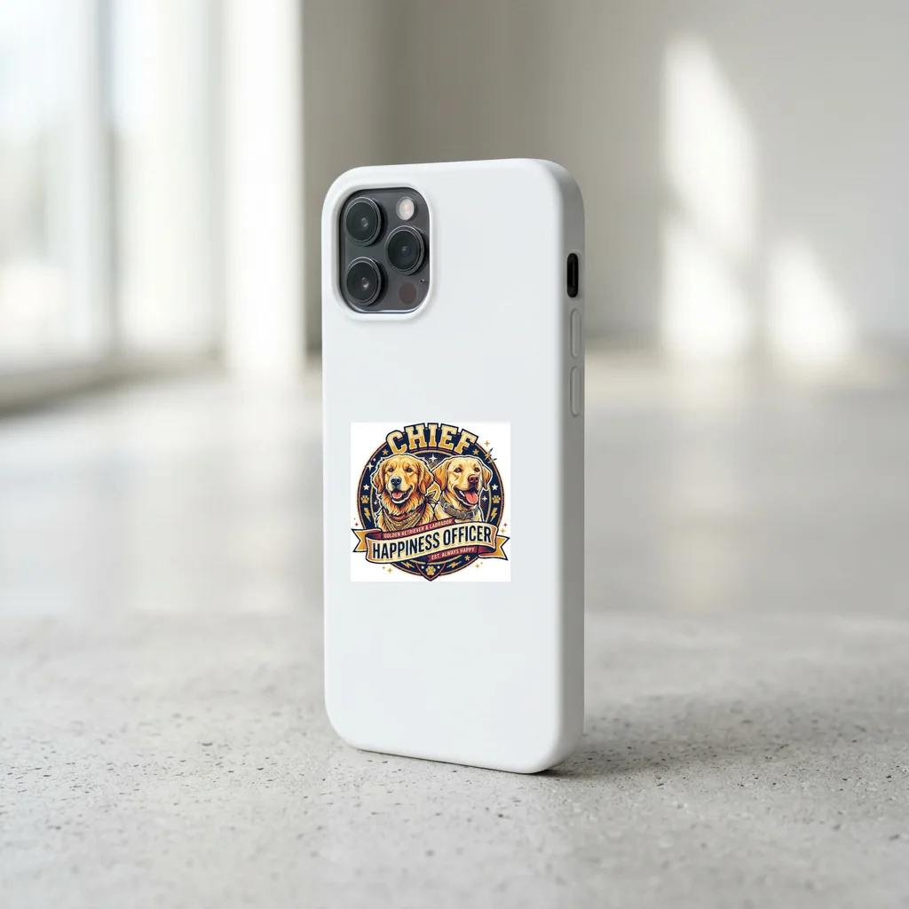Retro Sunset Gradient Horizon — Impact Snap Smartphone Case