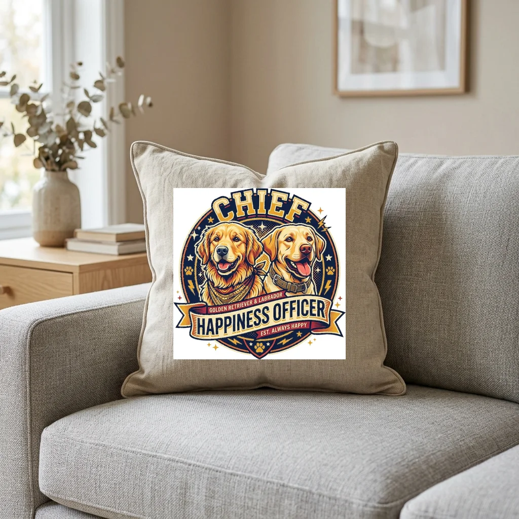 Retro Sunset Gradient Horizon — Square Linen Throw Pillow 18x18 (Natural Linen)