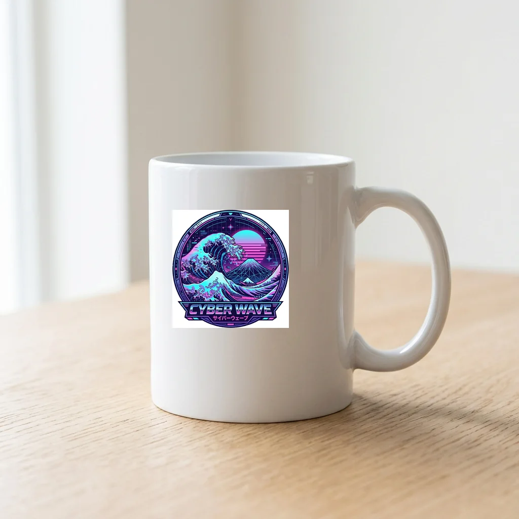 Orbital Station Deep Space — Ceramic Coffee Mug 11oz (Glossy White)
