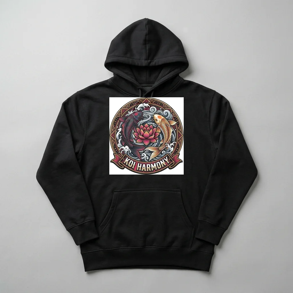 Solar Flare Sun Corona Blast — Heavyweight Pullover Hoodie (Charcoal Black)