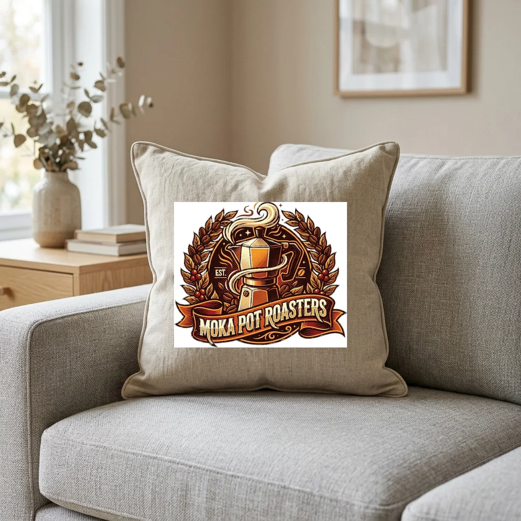Pulsar Beam Neutron Star — Square Linen Throw Pillow 18x18 (Natural Linen)