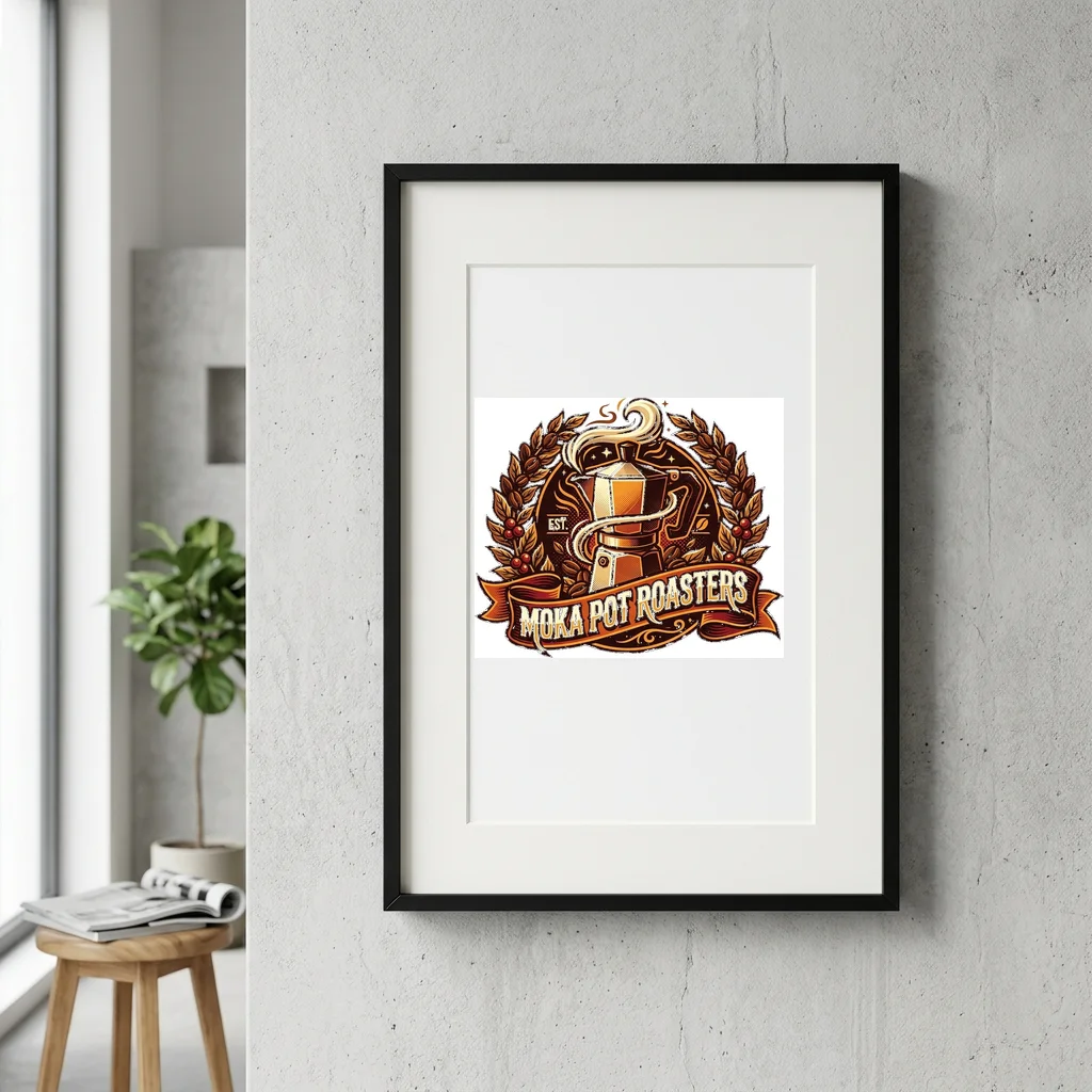 Pulsar Beam Neutron Star — Gallery Framed Art Poster (Exhibition Frame)