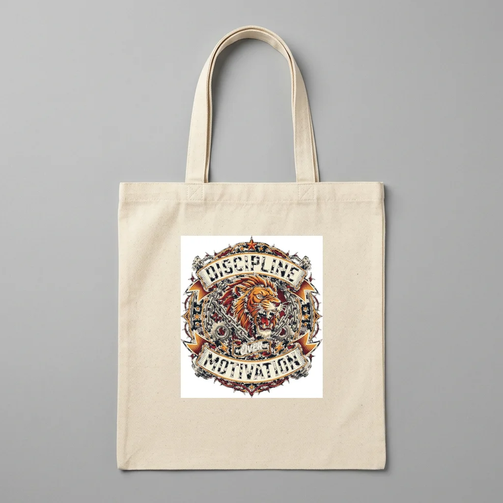 Apollo Lunar Lander Moon Dust — Organic Cotton Canvas Tote Bag (Natural)