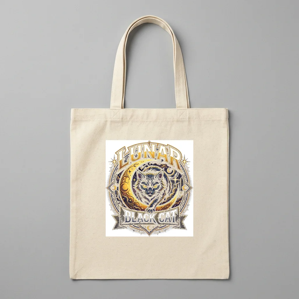 Distant Stars Galaxy Cluster — Organic Cotton Canvas Tote Bag (Natural)