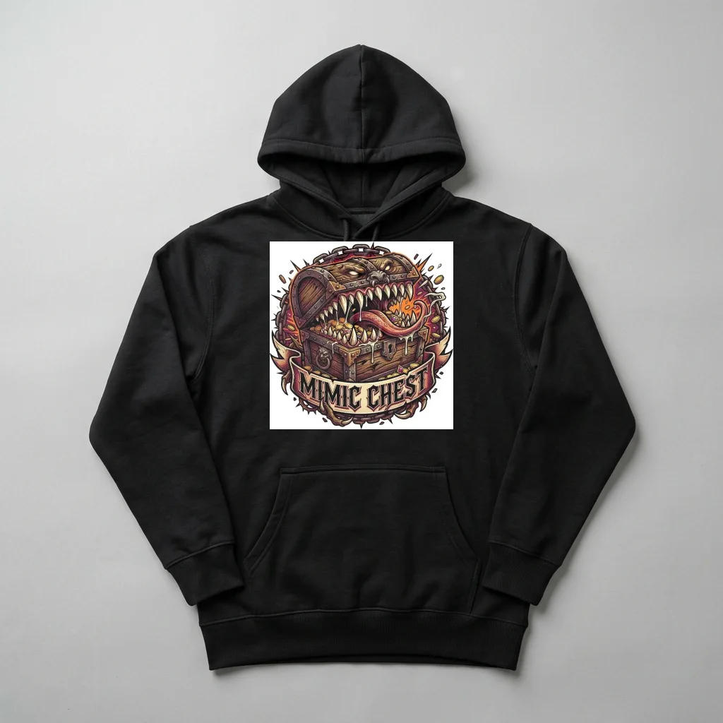 Space Helmet Starlight Visor — Heavyweight Pullover Hoodie (Charcoal Black)
