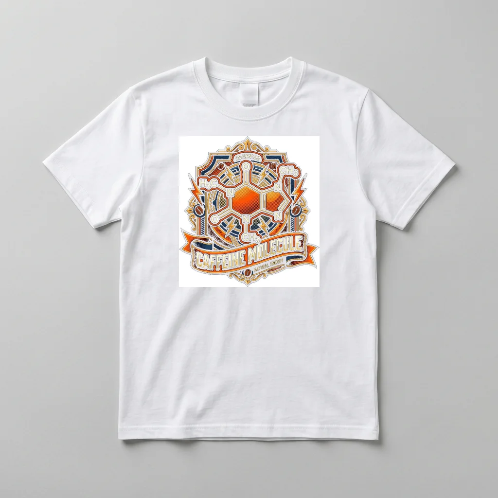 Comet Tail Starlight Glow — Everyday Crewneck Tee (Pure White)