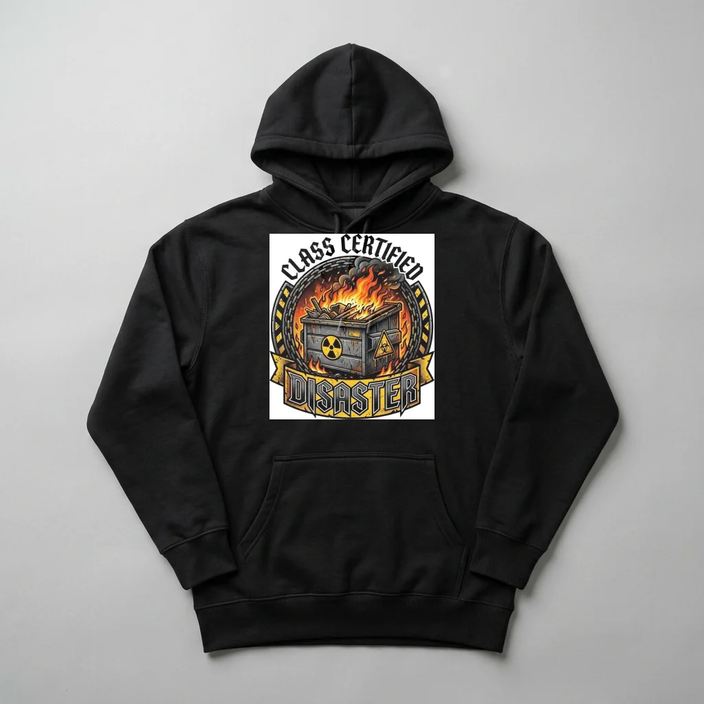 Meteor Shower Shooting Stars — Heavyweight Pullover Hoodie (Charcoal Black)
