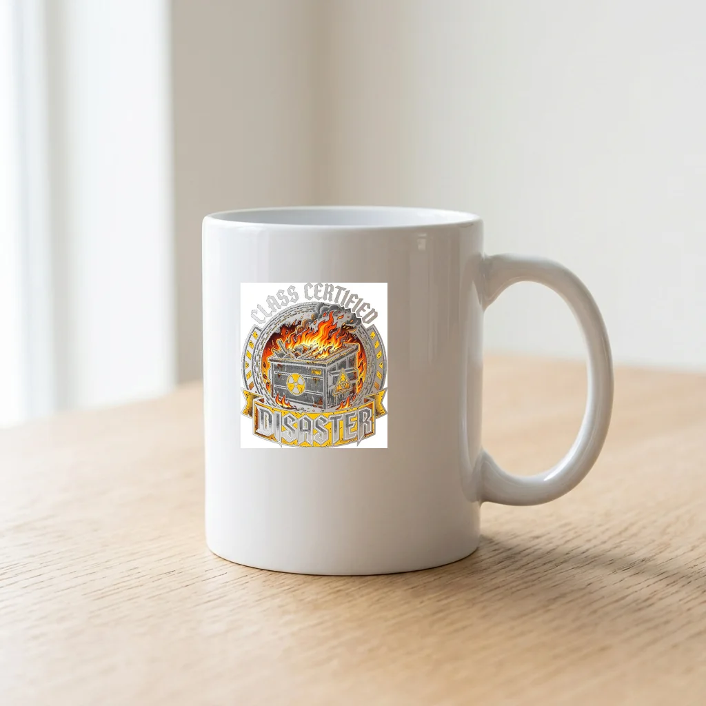 Meteor Shower Shooting Stars — Ceramic Coffee Mug 11oz (Glossy White)