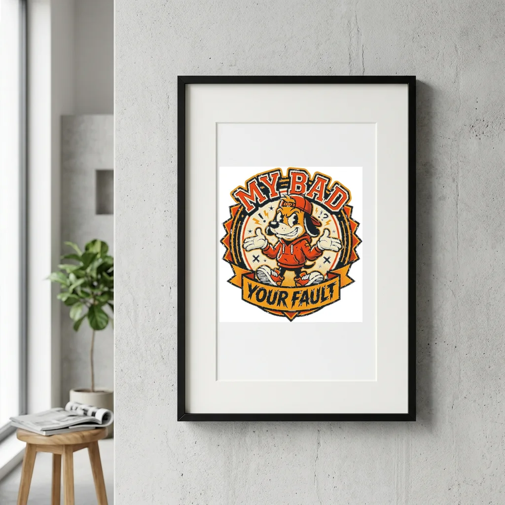 Ring World Megastructure Orbit — Gallery Framed Art Poster (Exhibition Frame)