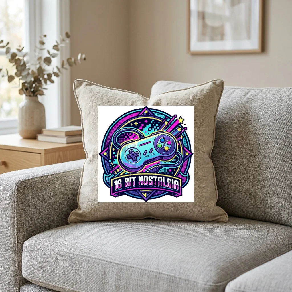 Supernova Shockwave Star Explosion — Square Linen Throw Pillow 18x18 (Natural Linen)