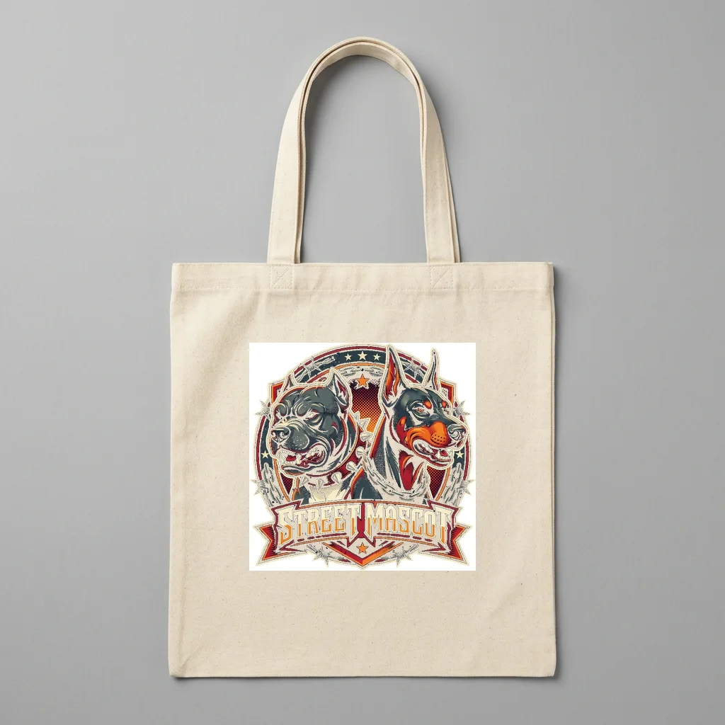 Alien Ocean Subsurface Moon — Organic Cotton Canvas Tote Bag (Natural)