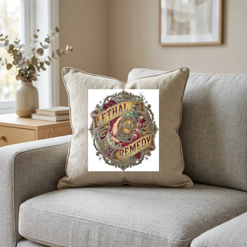 Starship Hyperdrive Light Jump — Square Linen Throw Pillow 18x18 (Natural Linen)