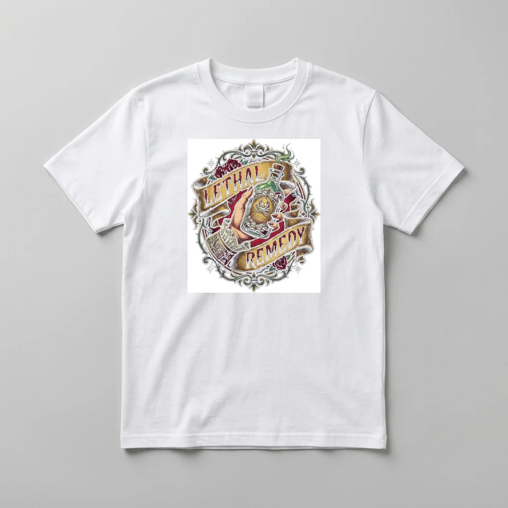 Starship Hyperdrive Light Jump — Everyday Crewneck Tee (Pure White)