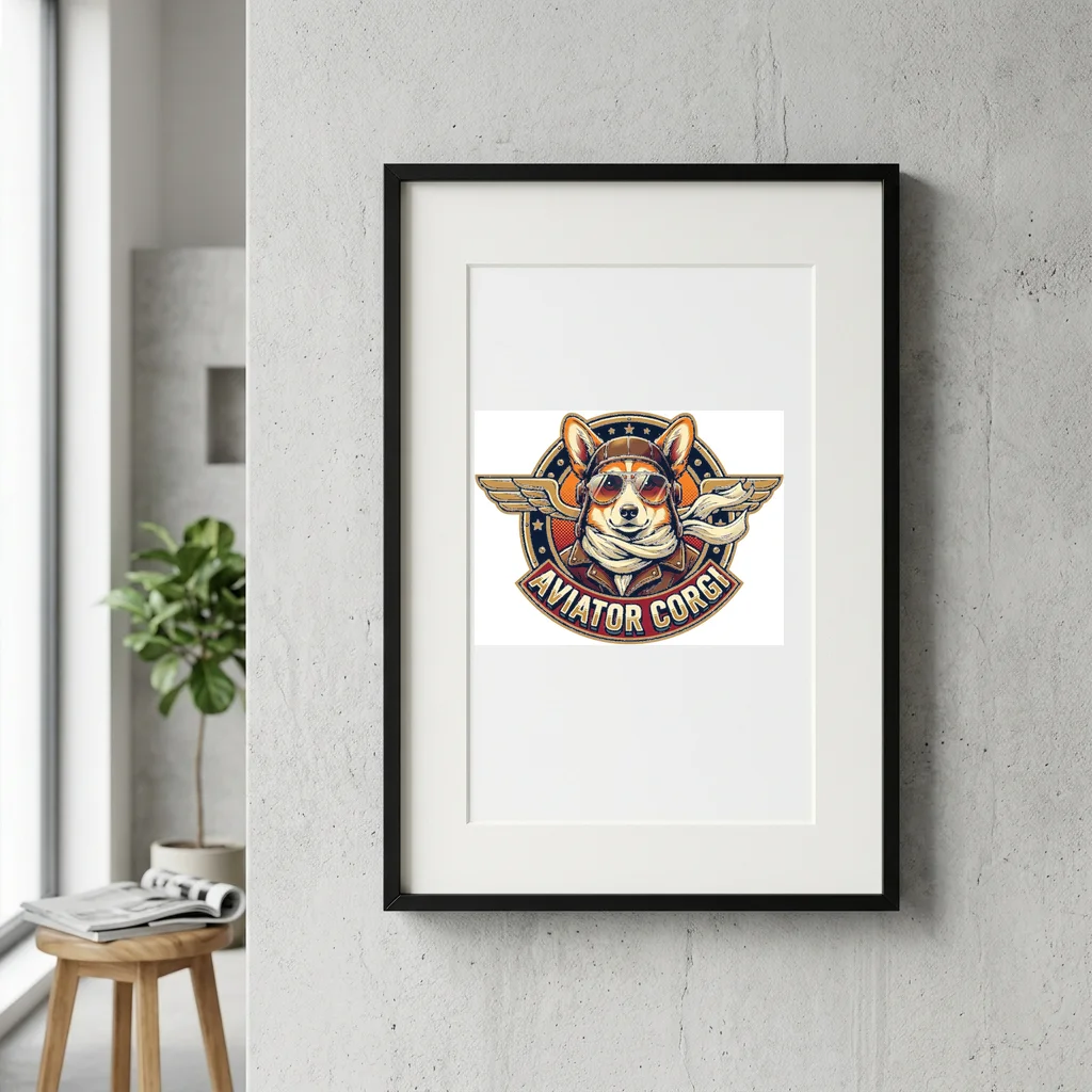 Cosmic Odyssey Infinite Void — Gallery Framed Art Poster (Exhibition Frame)