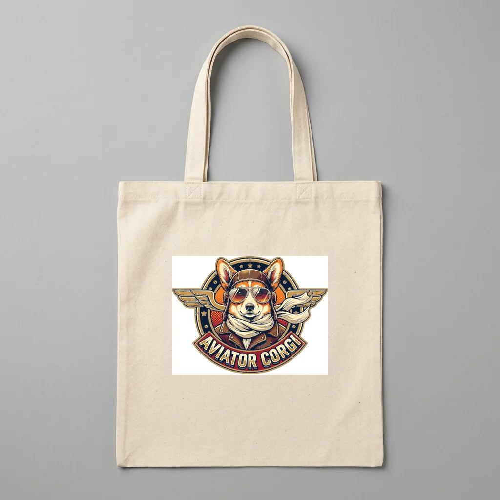 Cosmic Odyssey Infinite Void — Organic Cotton Canvas Tote Bag (Natural)