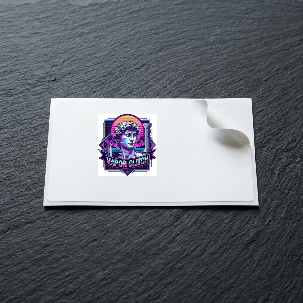 Boombox 80s Street Hip Hop — Die-Cut Matte Vinyl Sticker (4-Inch)