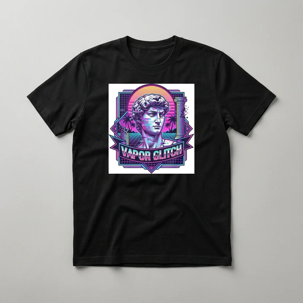 Boombox 80s Street Hip Hop — Classic Streetwear T-Shirt (Jet Black)