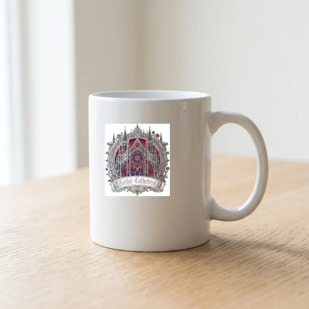 Audio Waveform Sound Engineer — Ceramic Coffee Mug 11oz (Glossy White)