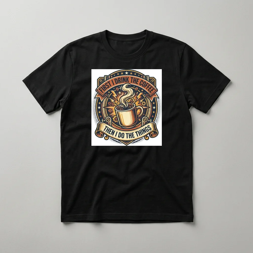 Electric Guitar Distortion Pedal — Classic Streetwear T-Shirt (Jet Black)