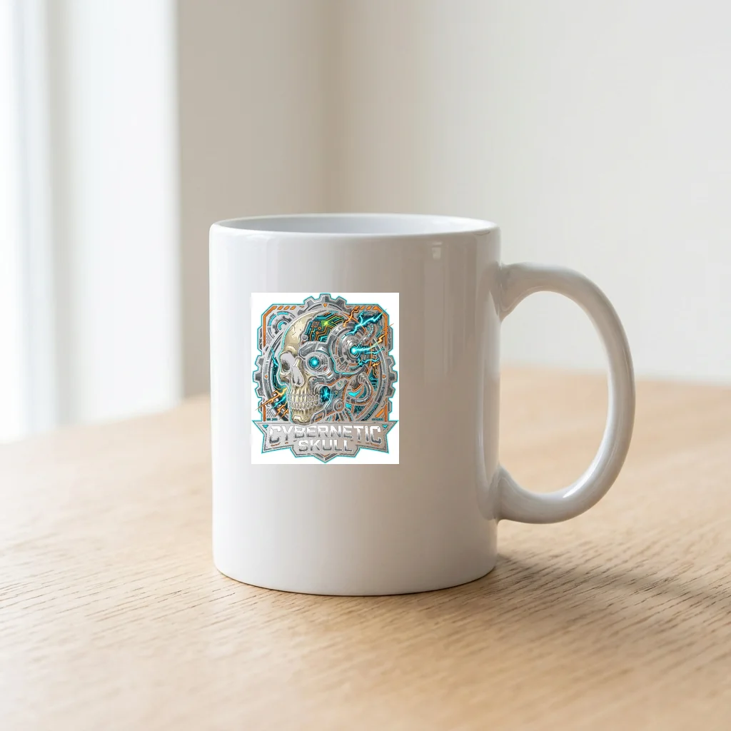 Vinyl Record Collector Vault — Ceramic Coffee Mug 11oz (Glossy White)
