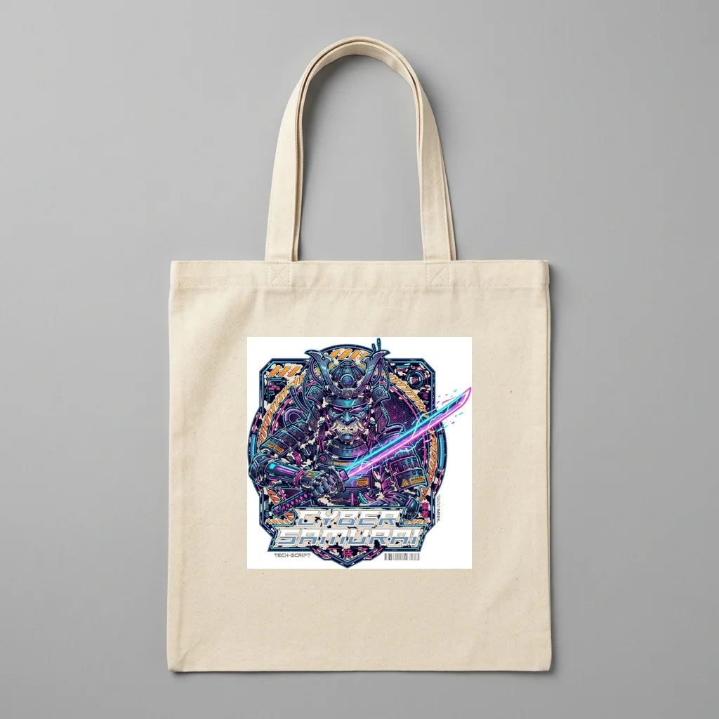 Street Beatbox Freestyle Cypher — Organic Cotton Canvas Tote Bag (Natural)