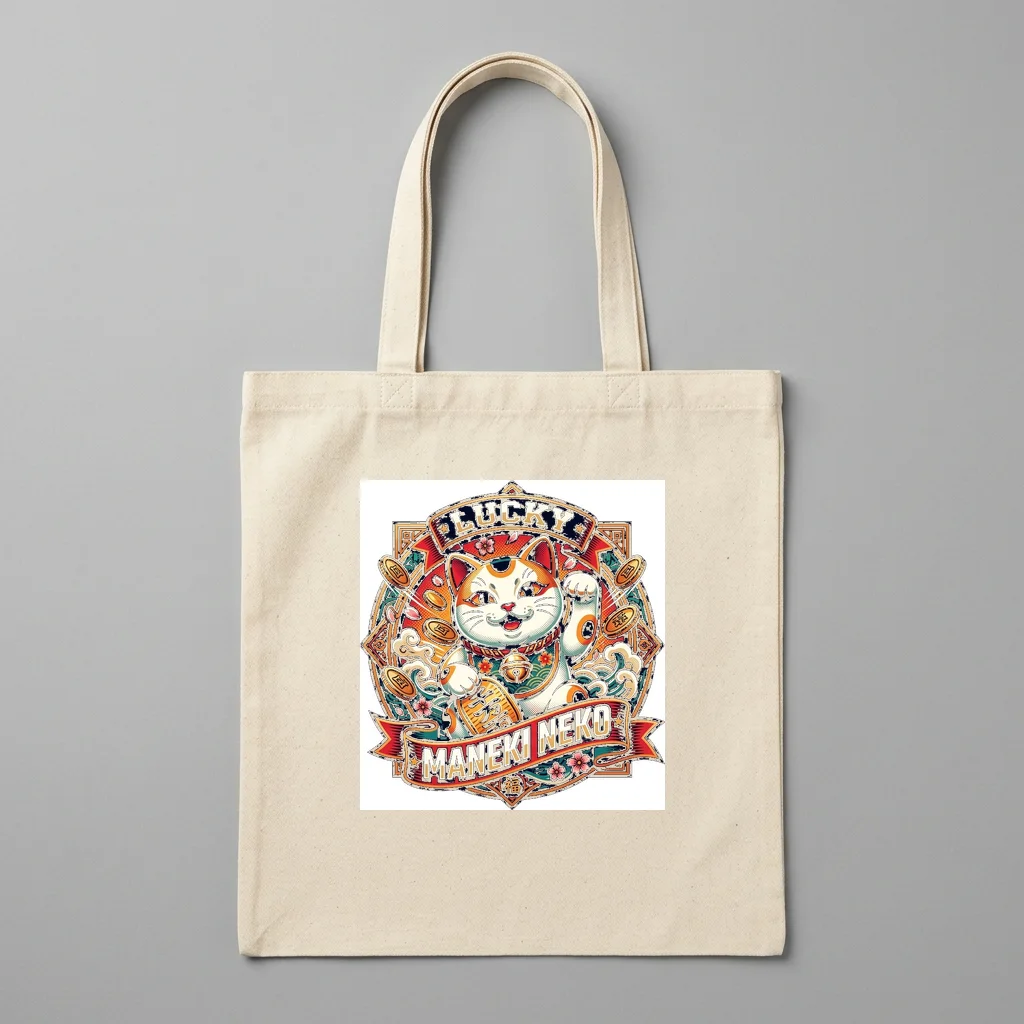 Bass Clef Heavy Low End — Organic Cotton Canvas Tote Bag (Natural)