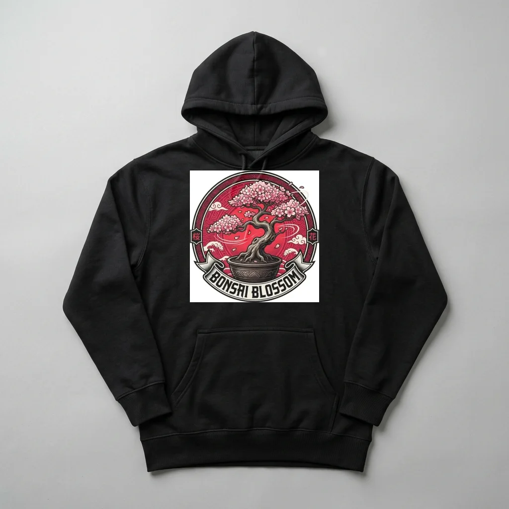 Sound Waves Harmonic Frequency — Heavyweight Pullover Hoodie (Charcoal Black)