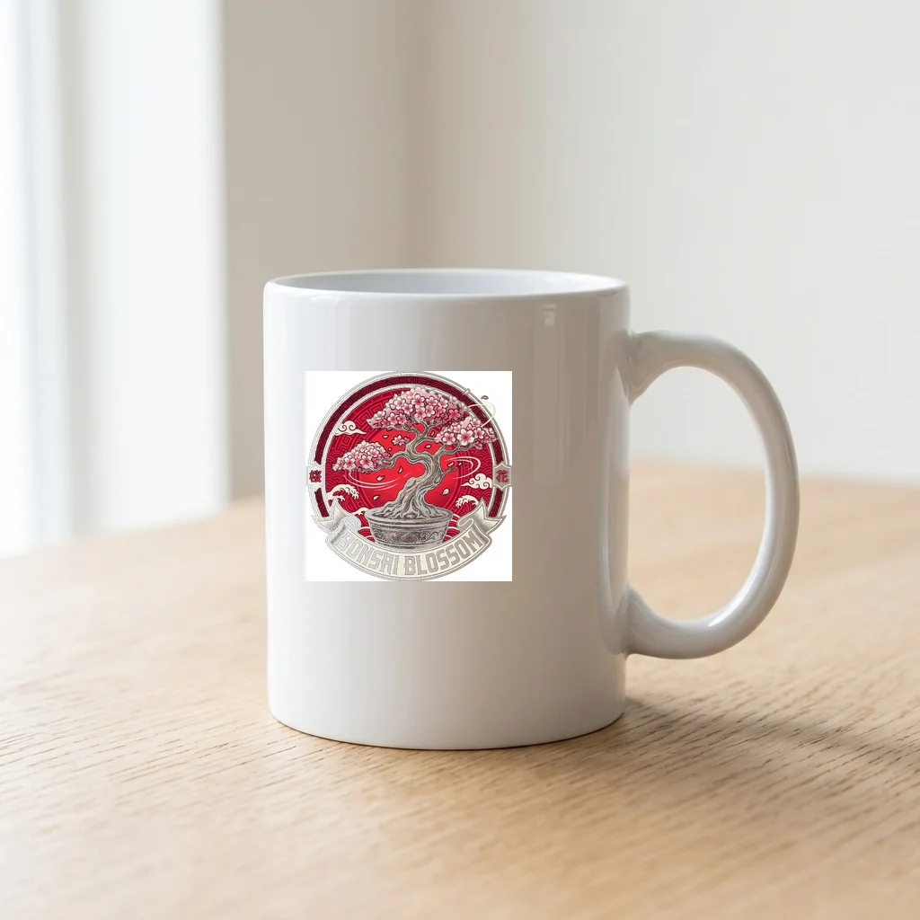 Sound Waves Harmonic Frequency — Ceramic Coffee Mug 11oz (Glossy White)