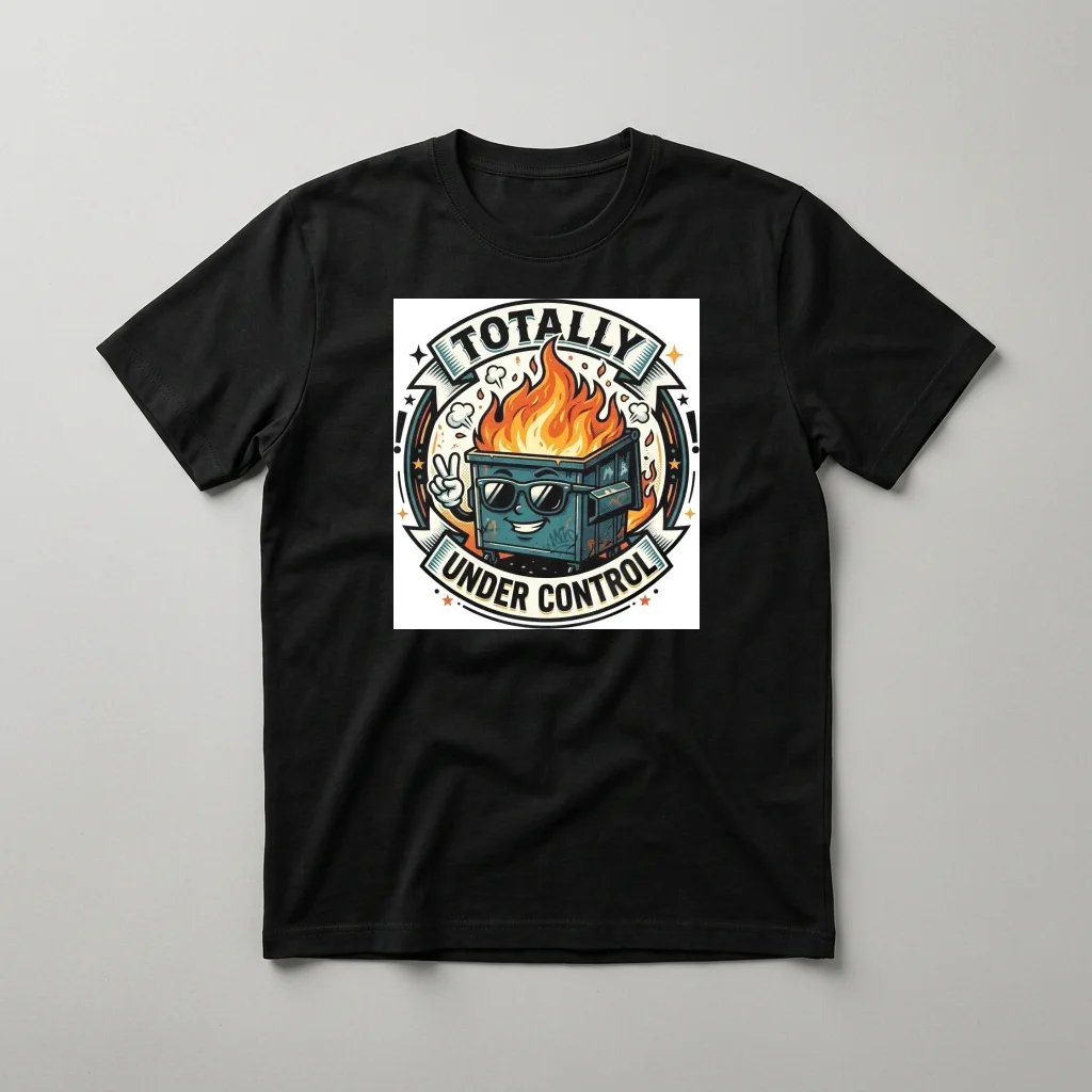 Vinyl Turntable Needle Drop — Classic Streetwear T-Shirt (Jet Black)