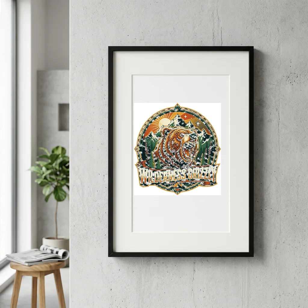 Synthesizer Filter Cutoff Sweep — Gallery Framed Art Poster (Exhibition Frame)