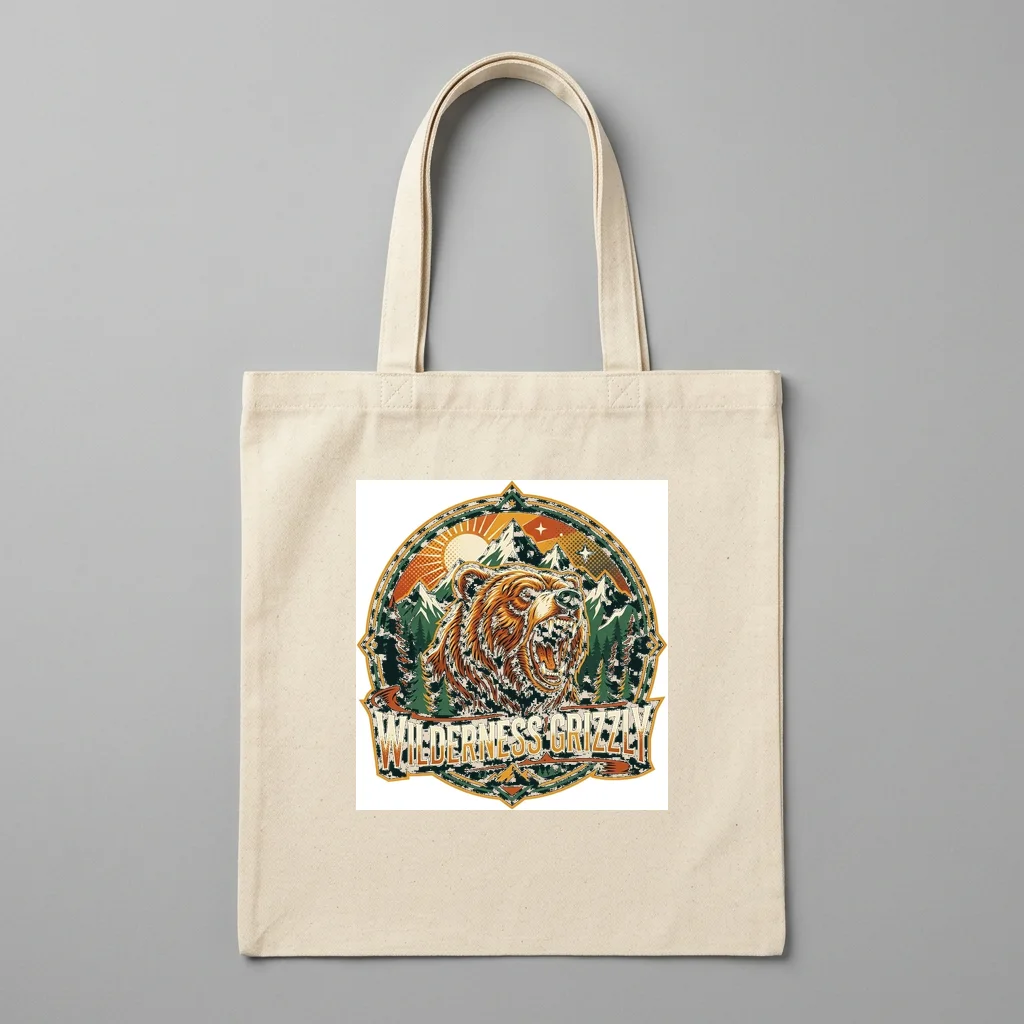 Synthesizer Filter Cutoff Sweep — Organic Cotton Canvas Tote Bag (Natural)
