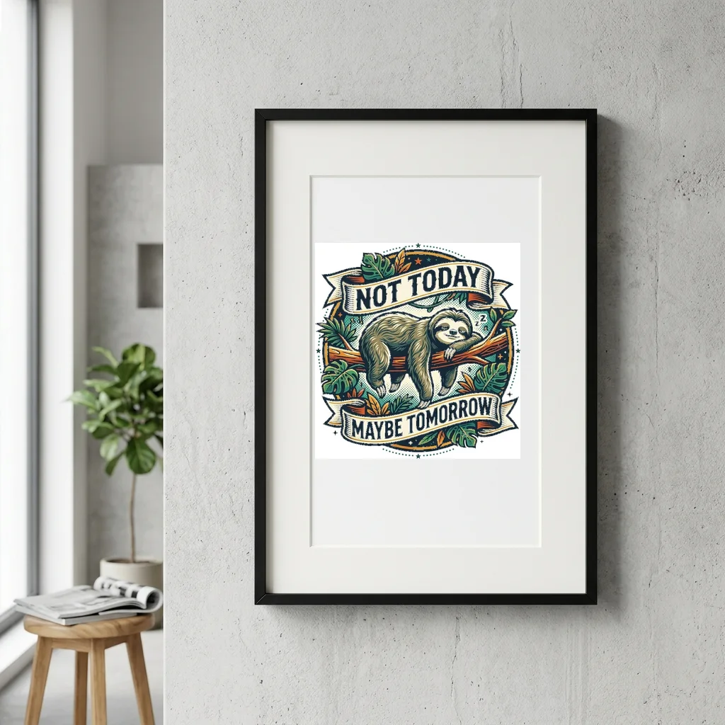 Drum Cymbal Splash Hit — Gallery Framed Art Poster (Exhibition Frame)