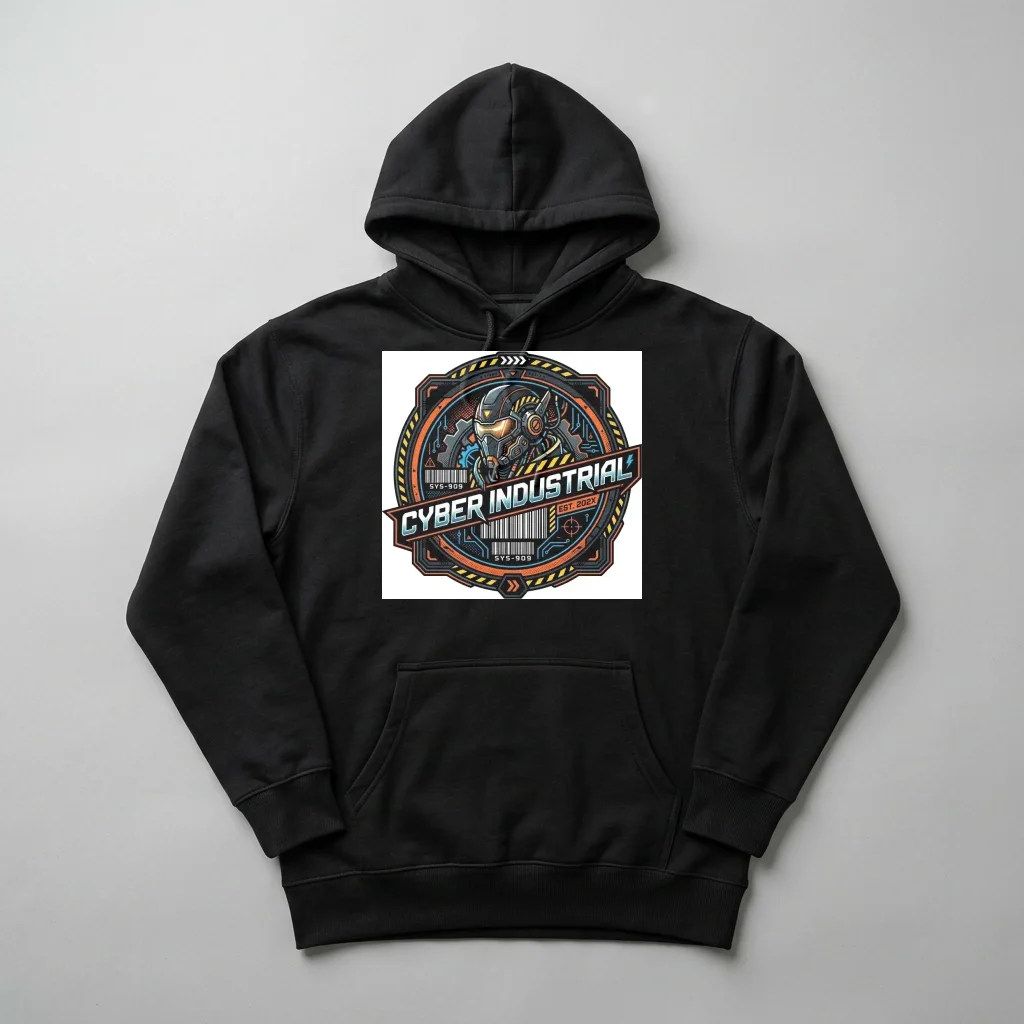 Lo-Fi Midnight City Drive — Heavyweight Pullover Hoodie (Charcoal Black)