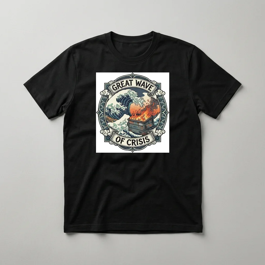 Synthesizer Arpeggiator Run — Classic Streetwear T-Shirt (Jet Black)