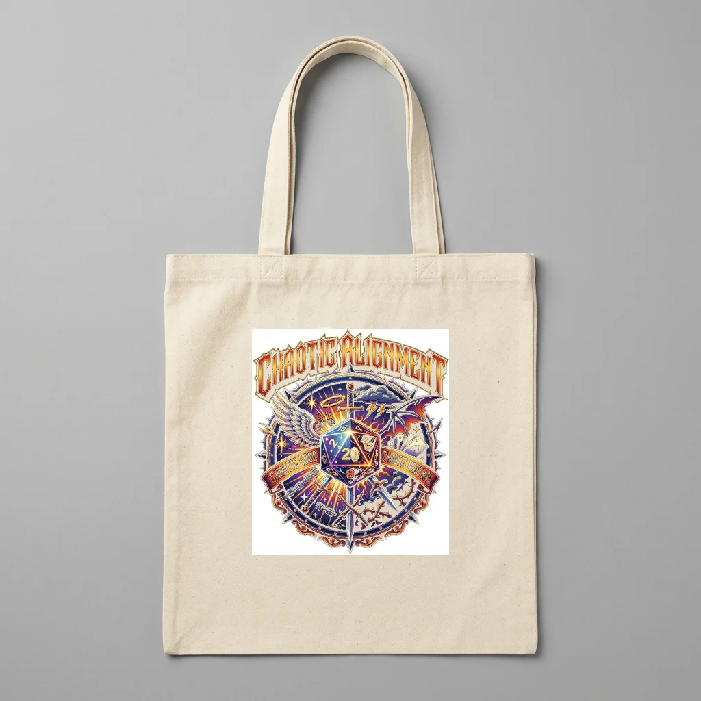 Boombox Street Corner Jam — Organic Cotton Canvas Tote Bag (Natural)