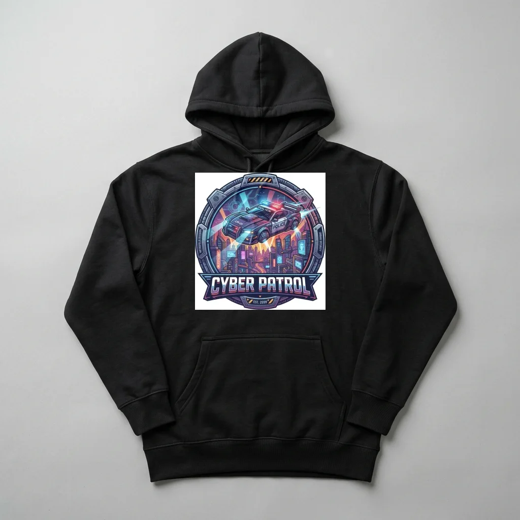 Tokyo Underground Culture Club — Heavyweight Pullover Hoodie (Charcoal Black)