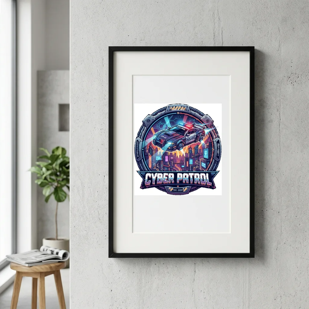Tokyo Underground Culture Club — Gallery Framed Art Poster (Exhibition Frame)