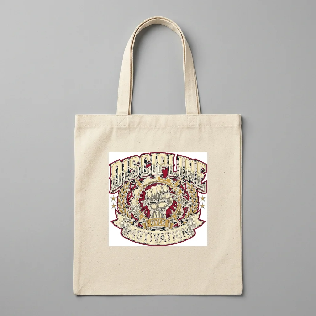 Department Of Lost Souls NYC — Organic Cotton Canvas Tote Bag (Natural)