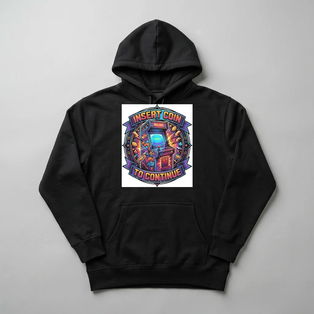Original Graphic Vault Edition — Heavyweight Pullover Hoodie (Charcoal Black)