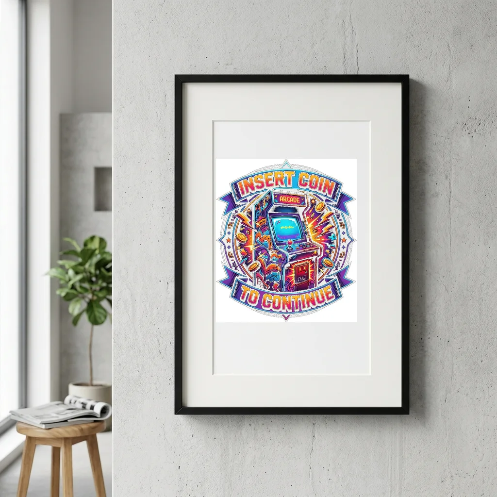 Original Graphic Vault Edition — Gallery Framed Art Poster (Exhibition Frame)